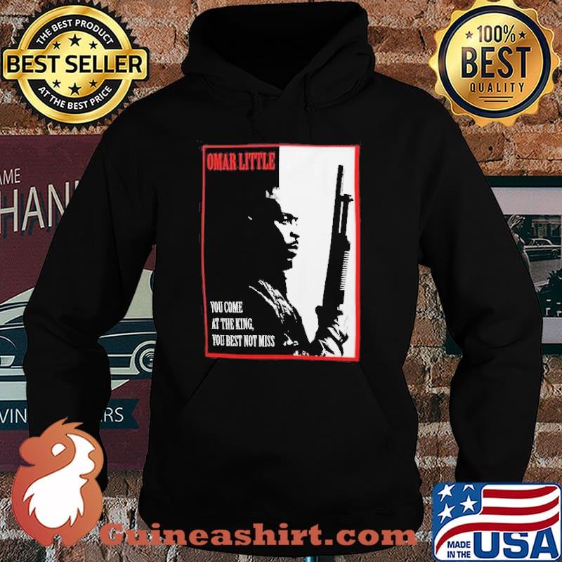 Michael K. Williams Omar Little Dont Miss the King T Shirt Hoodie
