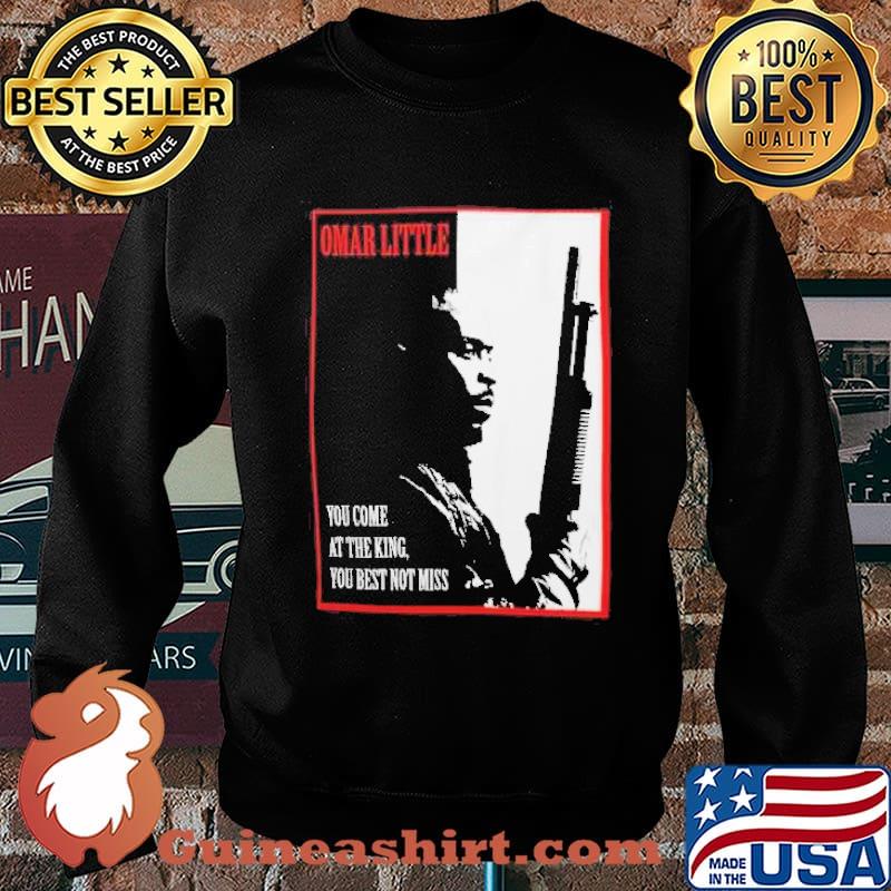 Michael K. Williams Omar Little Dont Miss the King T Shirt Sweater