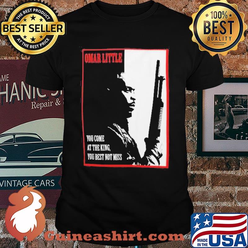 Michael K. Williams Omar Little Dont Miss the King T Shirt