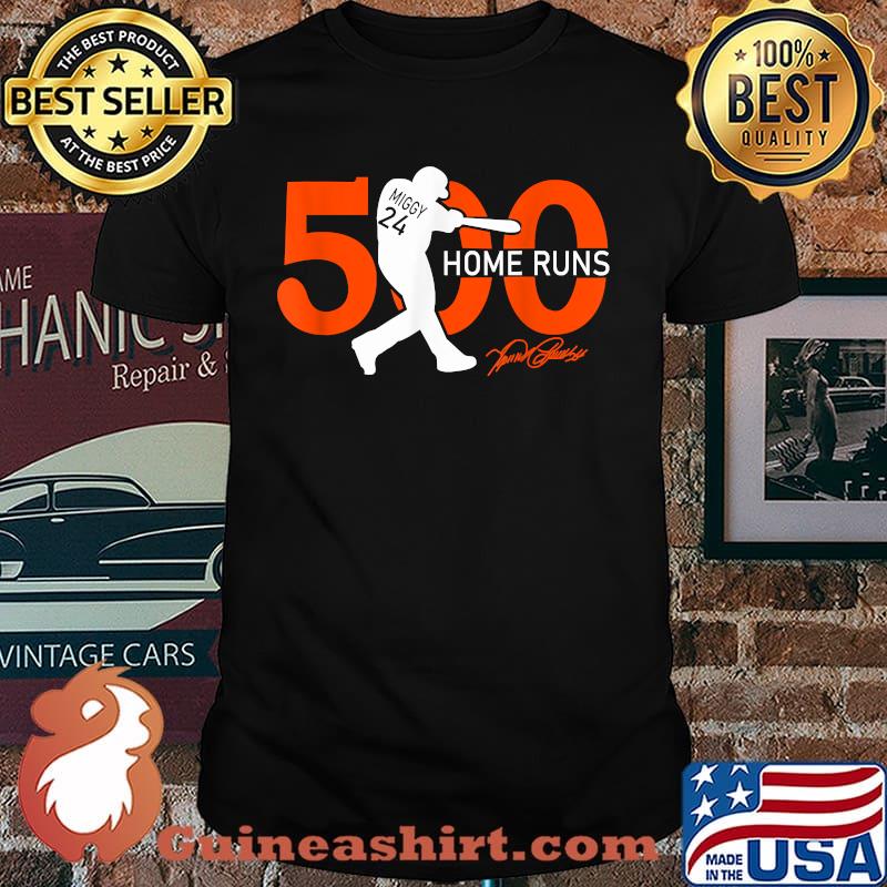 Miggy 500 HOME RUNS T-Shirt