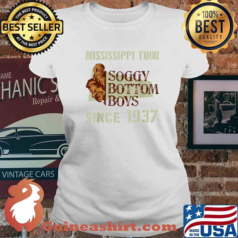 Mississippi Tour Soggy Bottom Boys 1937 T-Shirt Ladies tee