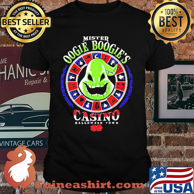 Mister Oogie Boogie Casino Halloween Town shirt