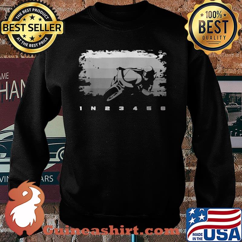 Motorcycle Apparel 1N23456 Vintage T-Shirt Sweater