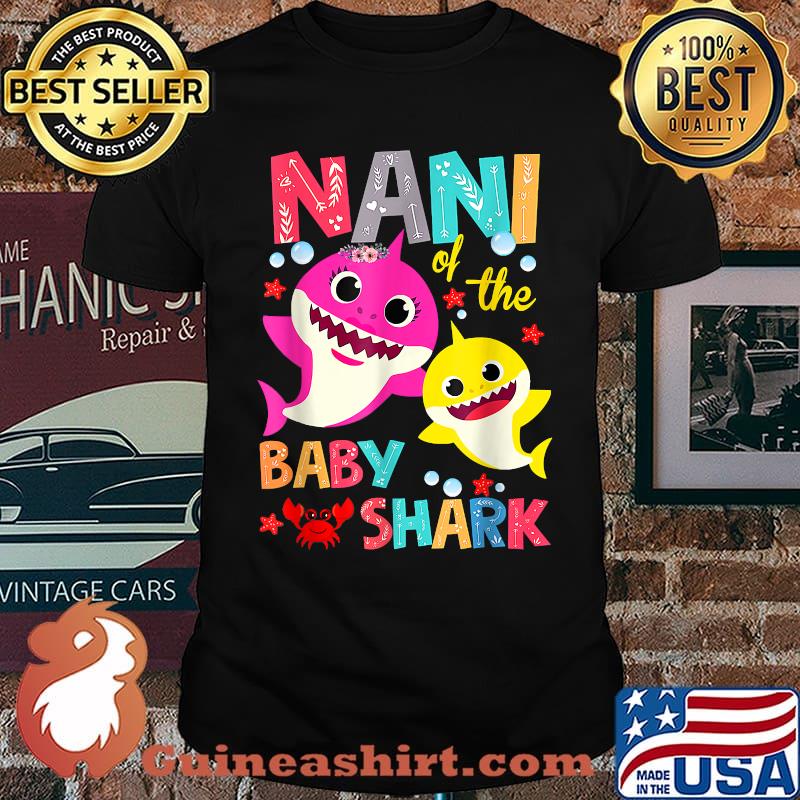 Nani Of The Baby Shark Birthday T-Shirt