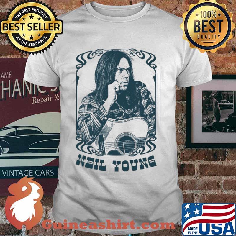 Neil Young Vintage Style Retro Fan Art Shirt