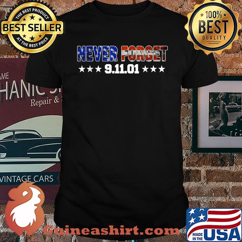 Never Forget 20th Anniversary Patriot Day 2021 T-Shirt