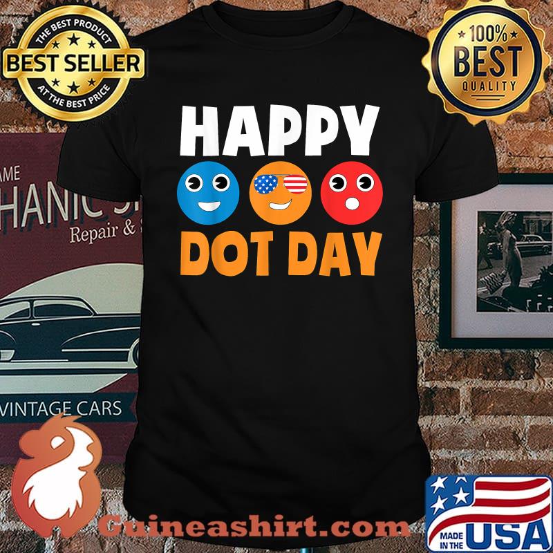 Nice happy International Dot Day Cute Colorful T-Shirt