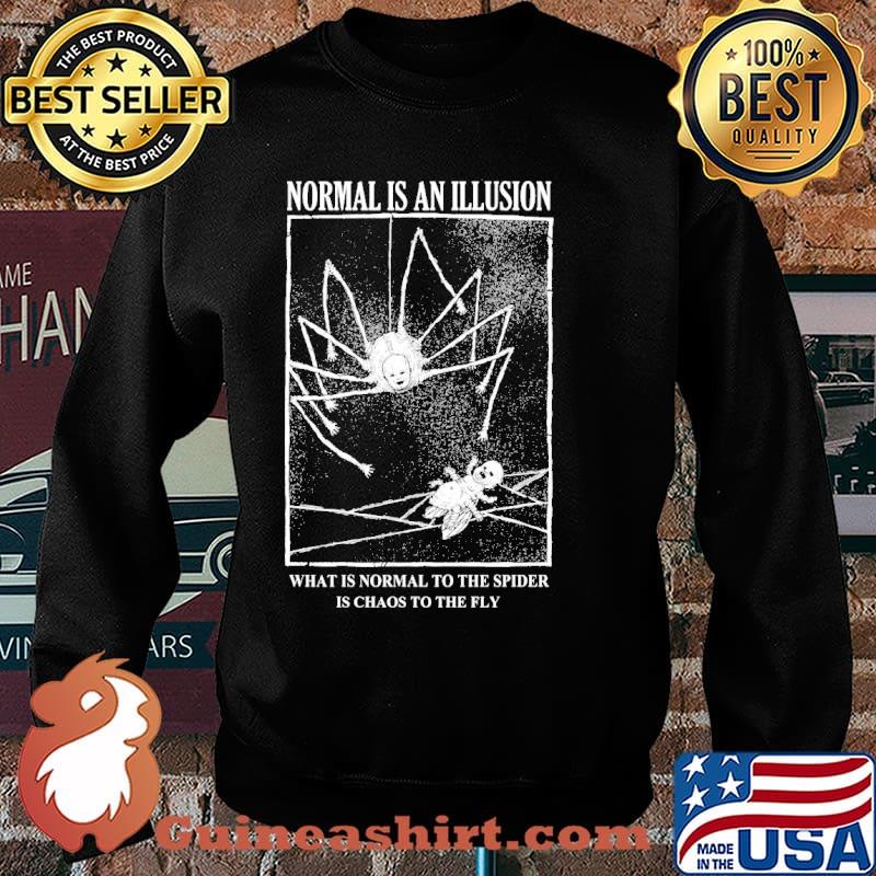 Normal is an illusion what is normal to the spider is chaos to the fly s Sweater