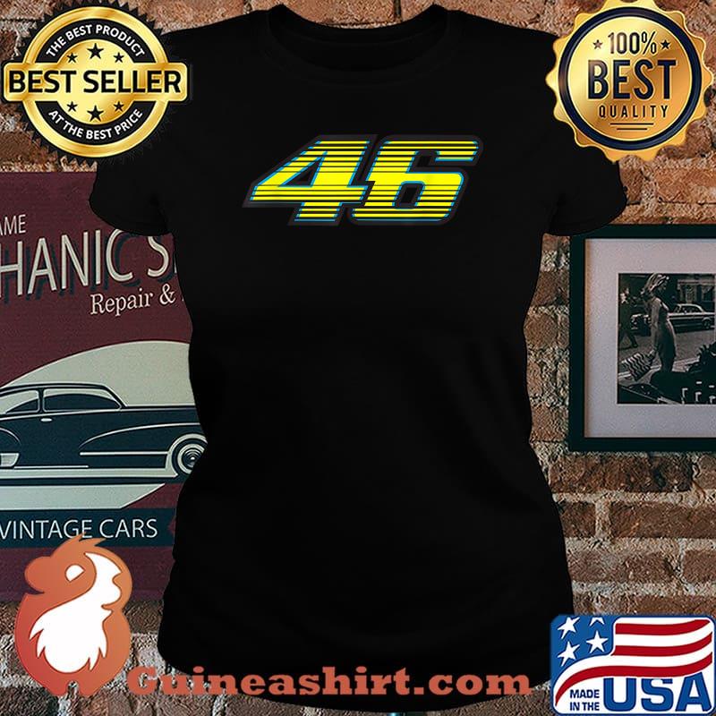 Number 46 - Superbike Racing Number T-Shirt Laides tee