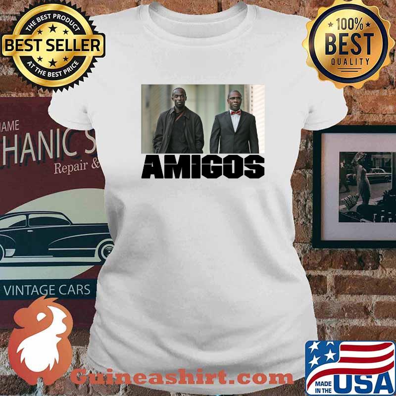 ODNK Omar Little Brother Mouzone (The Wire) Amigos Series T-Shirt Ladies tee