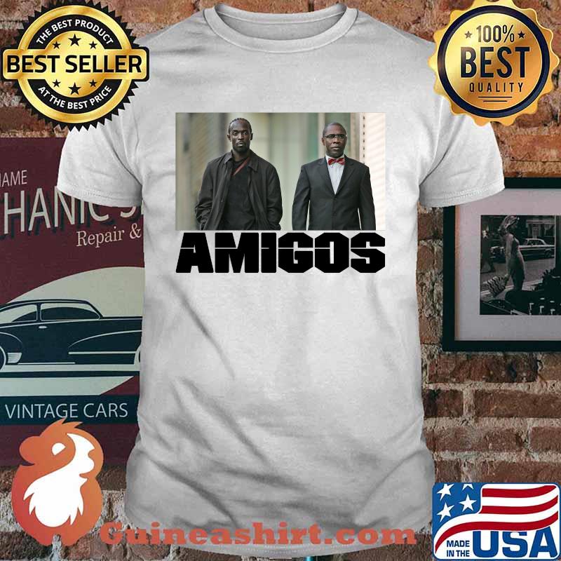 ODNK Omar Little Brother Mouzone (The Wire) Amigos Series T-Shirt