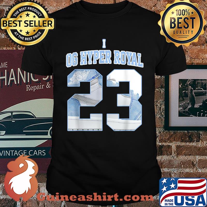 OG Hyper Roya Halloween 23 Sneaker Match 1 Retro High T-Shirt