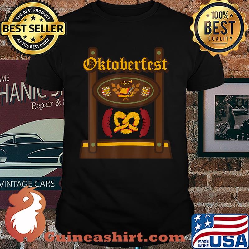 Oktoberfest Lederhosen Halloween T-Shirt