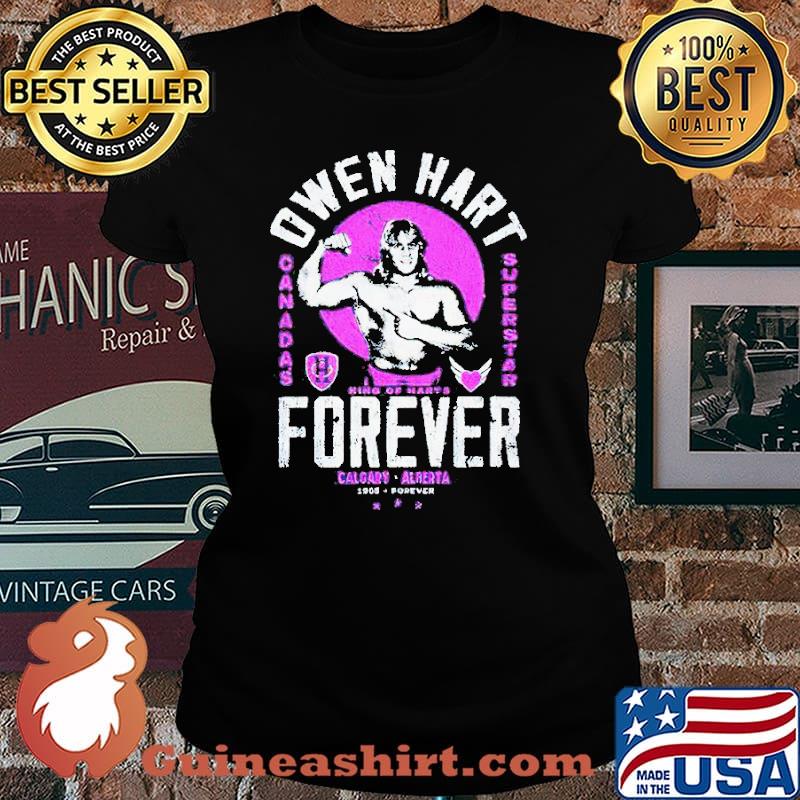 Owen Hart King of Harts forever Shirt Laides tee