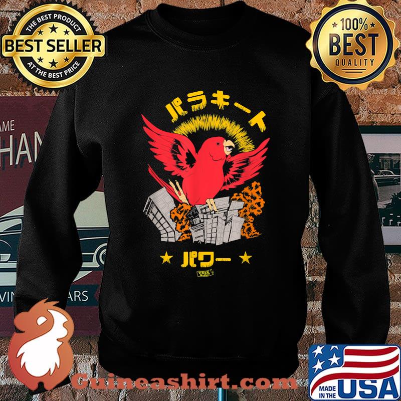 Parakeet Power (The Legendary Budgie Kaiju) T-Shirt Sweater