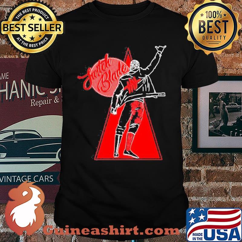 Patch Blade Jay White Portrait shirt