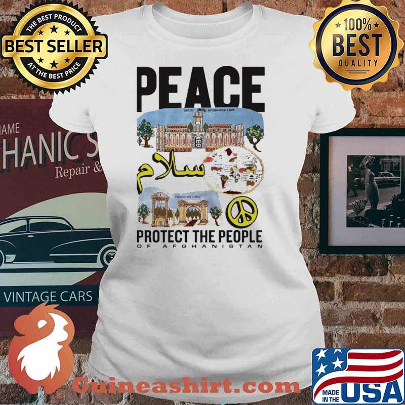 Peace Protect The People of afghanistan s Ladies tee