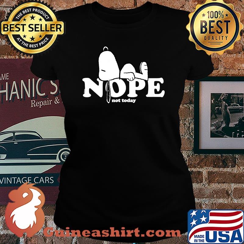 Peanuts - Snoopy Nope T-Shirt Laides tee