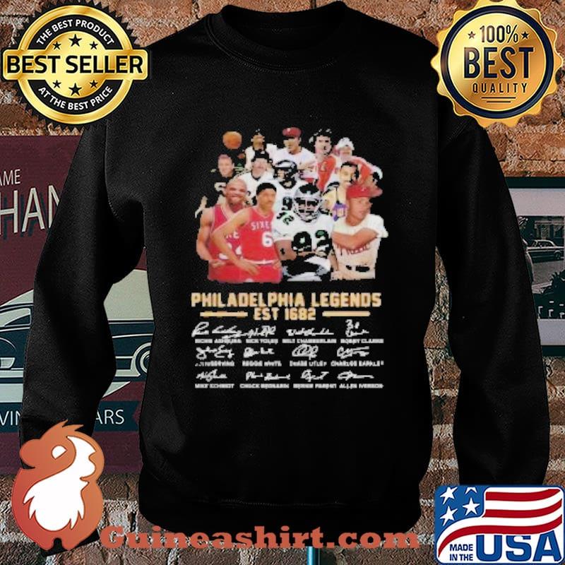 Philadelphia legends est 1682 signatures s Sweater