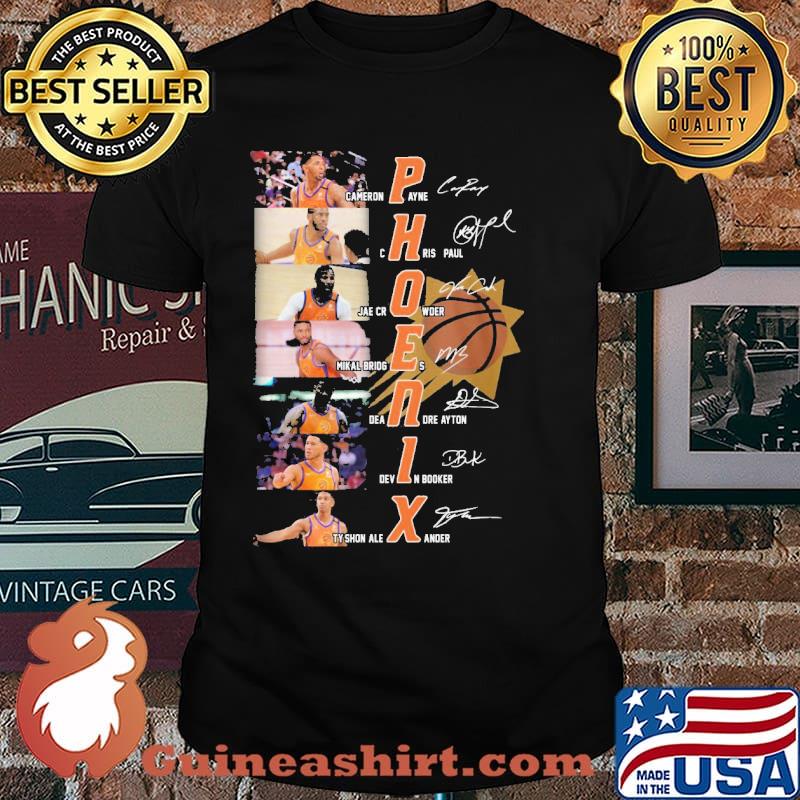 Phoenix signatures Cameron Payne shirt