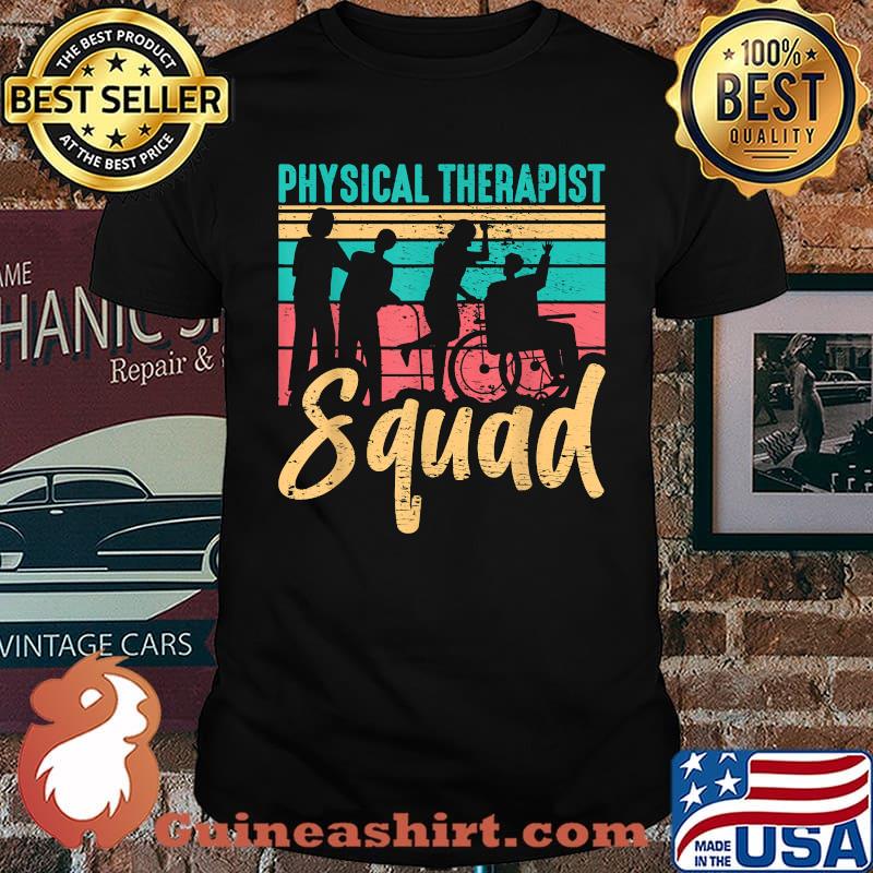 Physical Therapist Squad Orthopedist Vintage T-Shirt