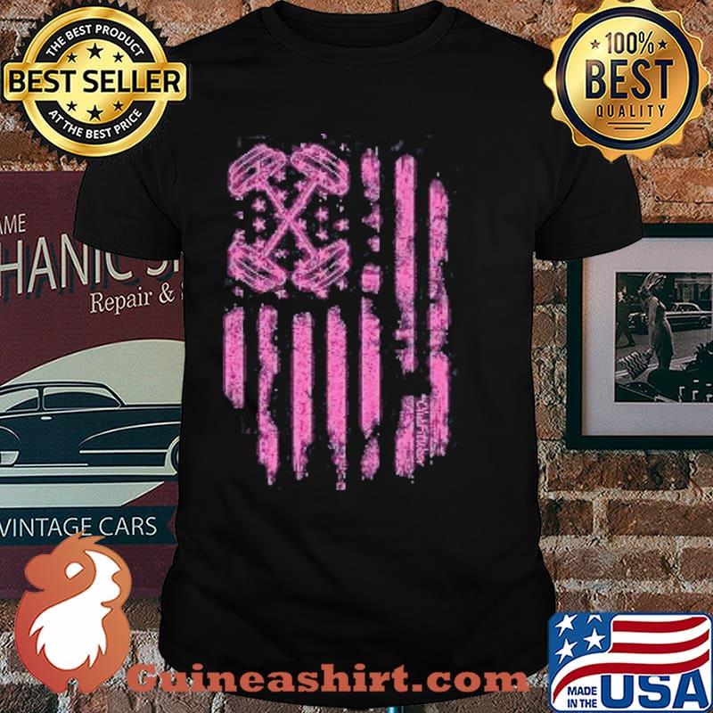 PINK BARBELL FLAG - AWARENESS EDITION shirt