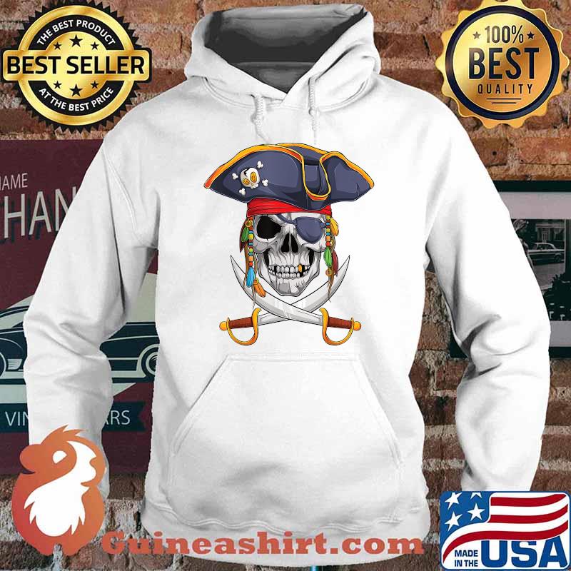 Pirate Skull Halloween Little T-Shirt Hoodie