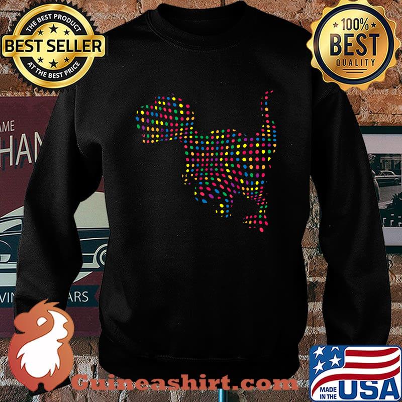 Polka Dot T Rex Dinosaur September 15th Dot Day T-Shirt Sweater