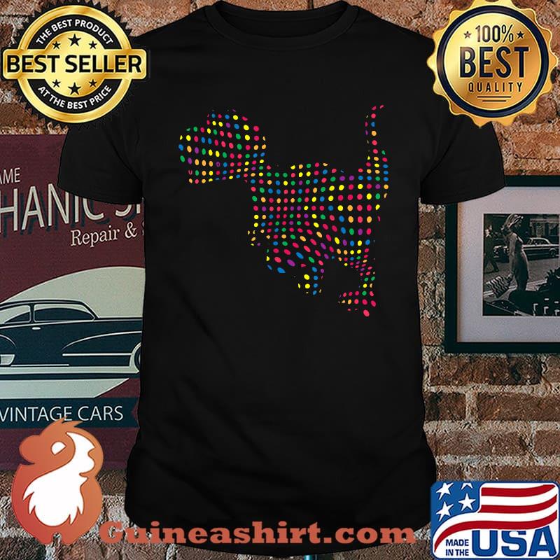 Polka Dot T Rex Dinosaur September 15th Dot Day T-Shirt