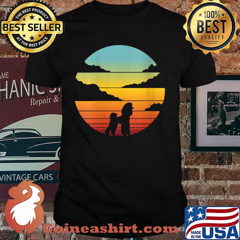 Poodle Retro Vintage T-Shirt