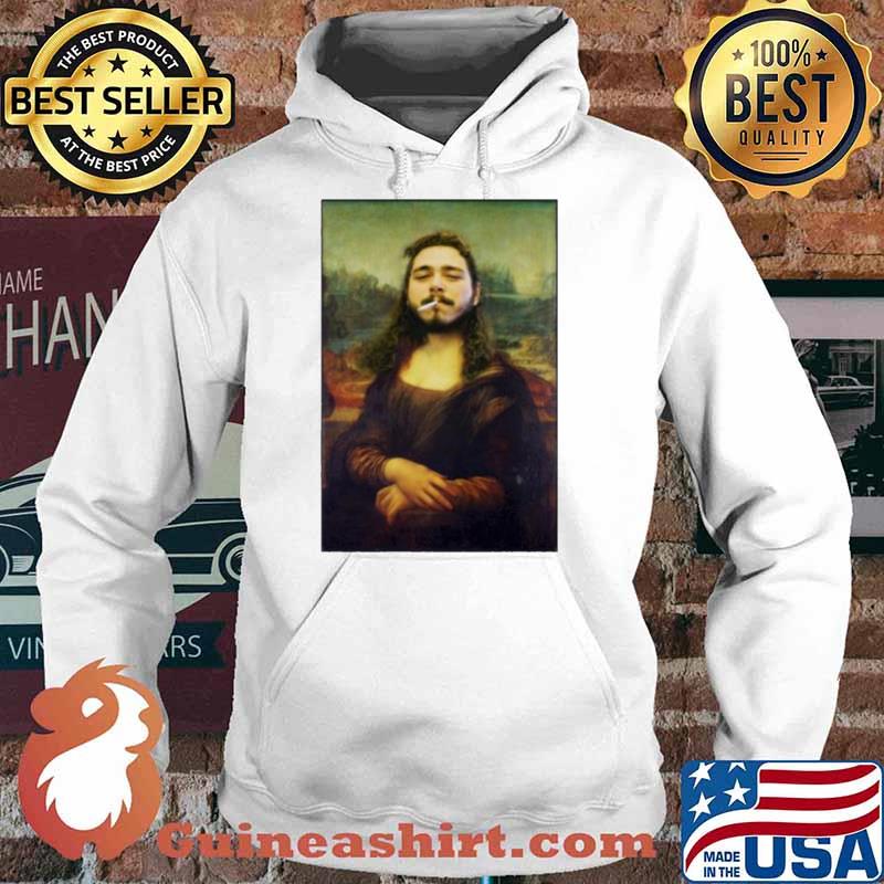 Post Malone Mona Lisa smoking s Hoodie