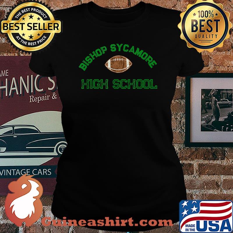 Premium bishop Sycamore High School Football T-Shirt Laides tee