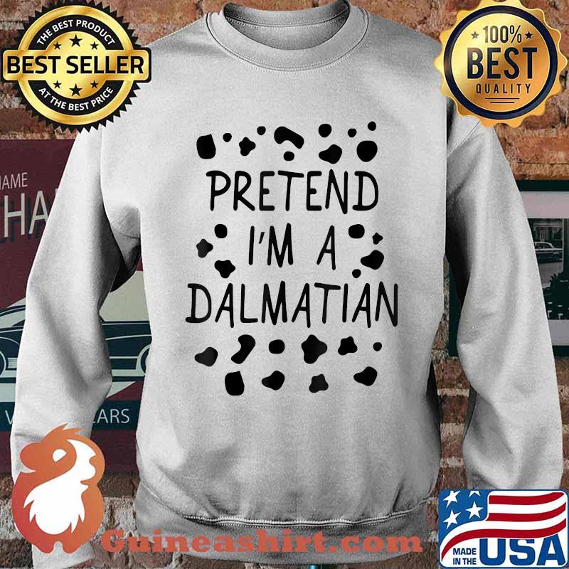 Pretend I'm A Dalmatian Costume Halloween DIY T-Shirt - Guineashirt Premium  ™ LLC