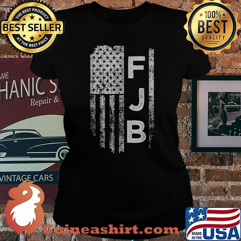Pro America Flag F Biden FJB T-Shirt Laides tee