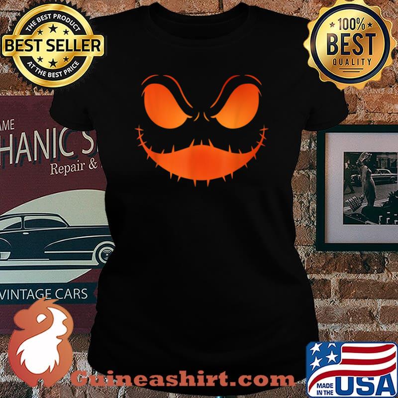 Pumpkin Halloween Trick Or Treat Jack o Lantern Shirt Laides tee