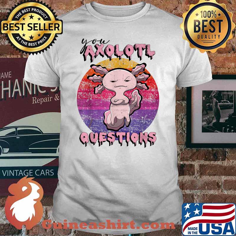 Retro 90s You Axolotl Questions T-Shirt