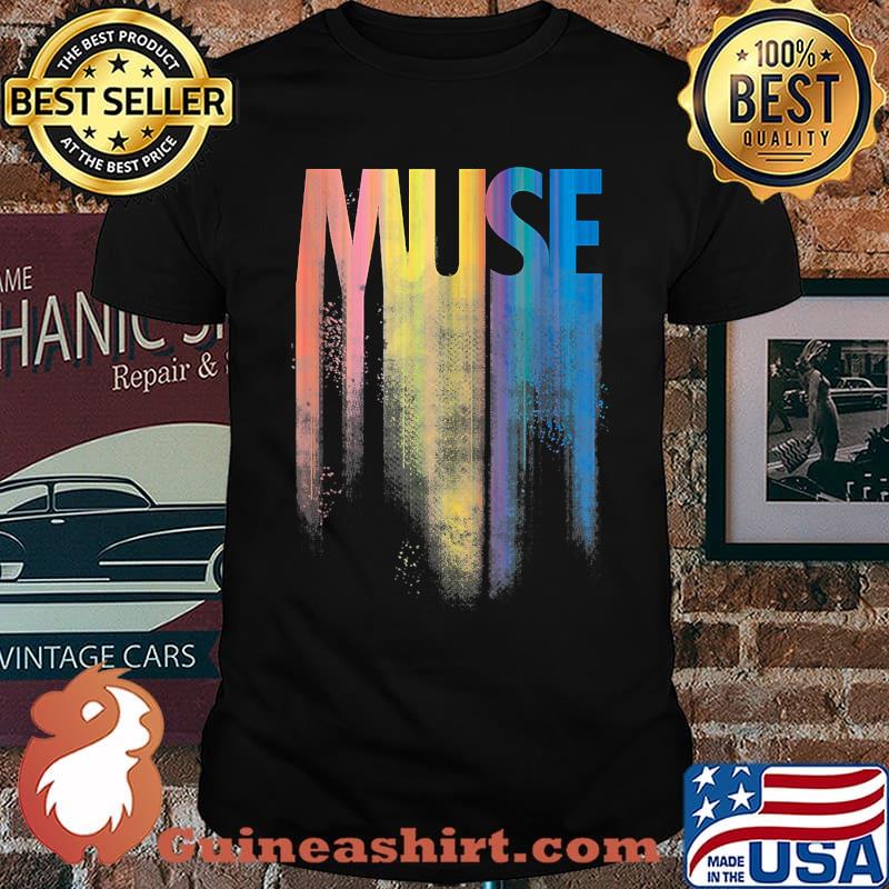 Retro Muses Love Bands Music Distressed Vintage Styles T-Shirt