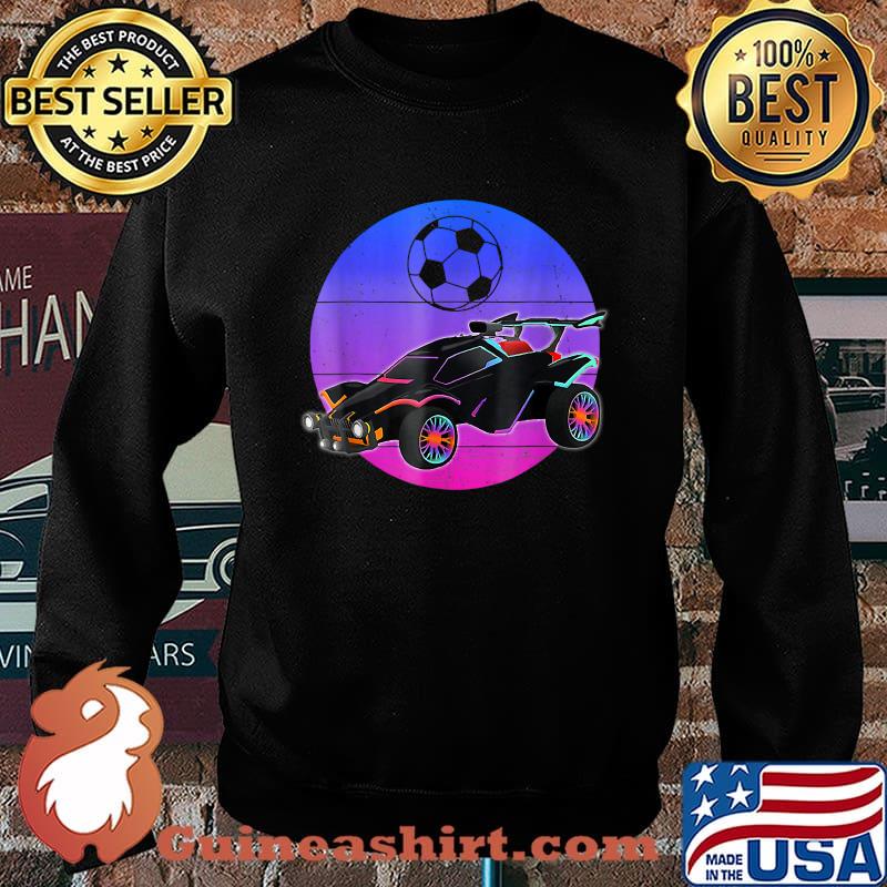 Retro Style Rocket RC Soccer Car League T-Shirt Sweater