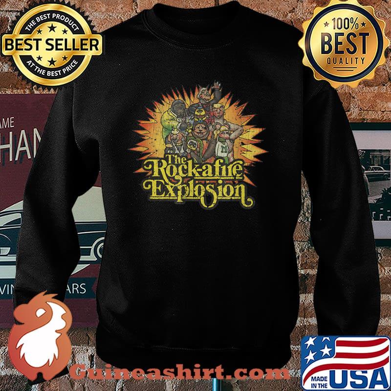 Rock a fire Explosion T-Shirt Sweater