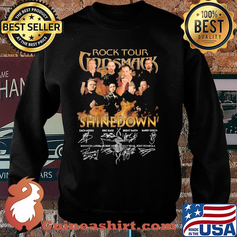 Rock tour Shine Down signatures s Sweater