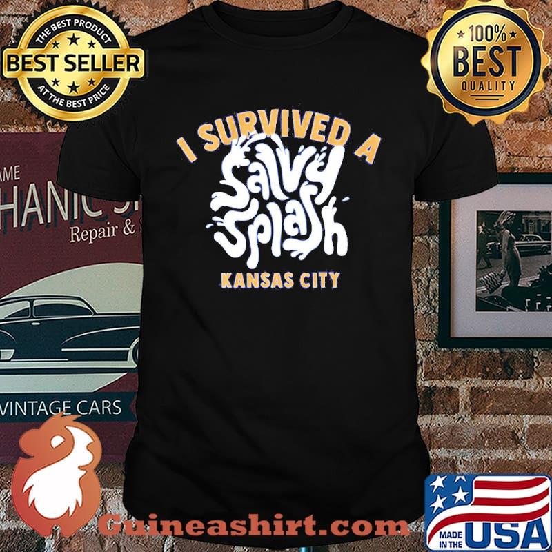 Salvador Perez Salvy Splash 2021 I survived a Kansas City shirt