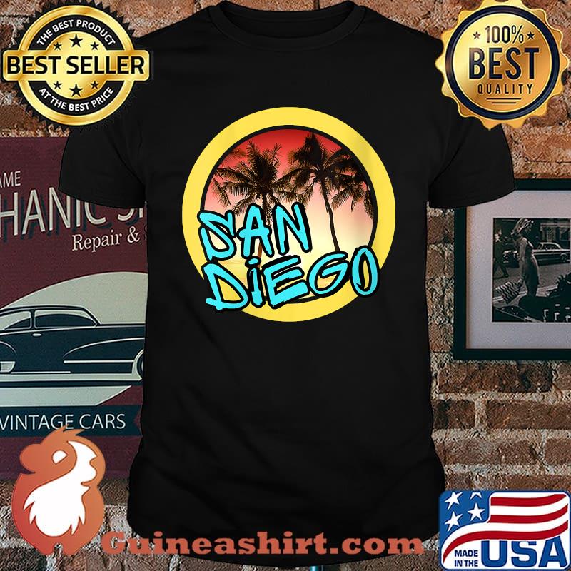 San Diego California CA Vintage Summer T-Shirt