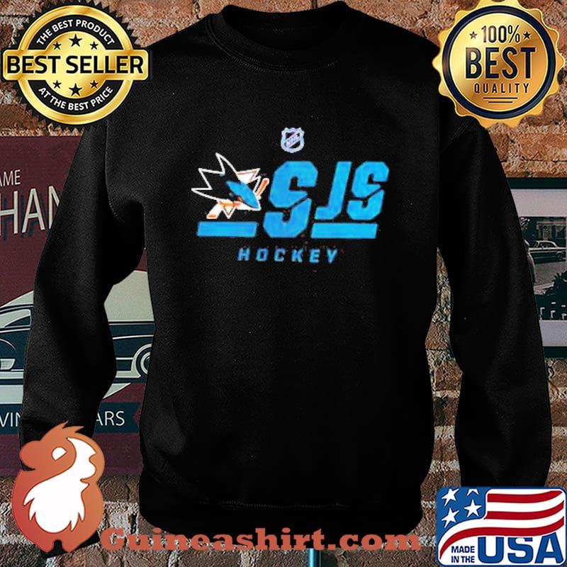 San Jose Sharks Authentic Pro Core Secondary Logo Shirt Sweater