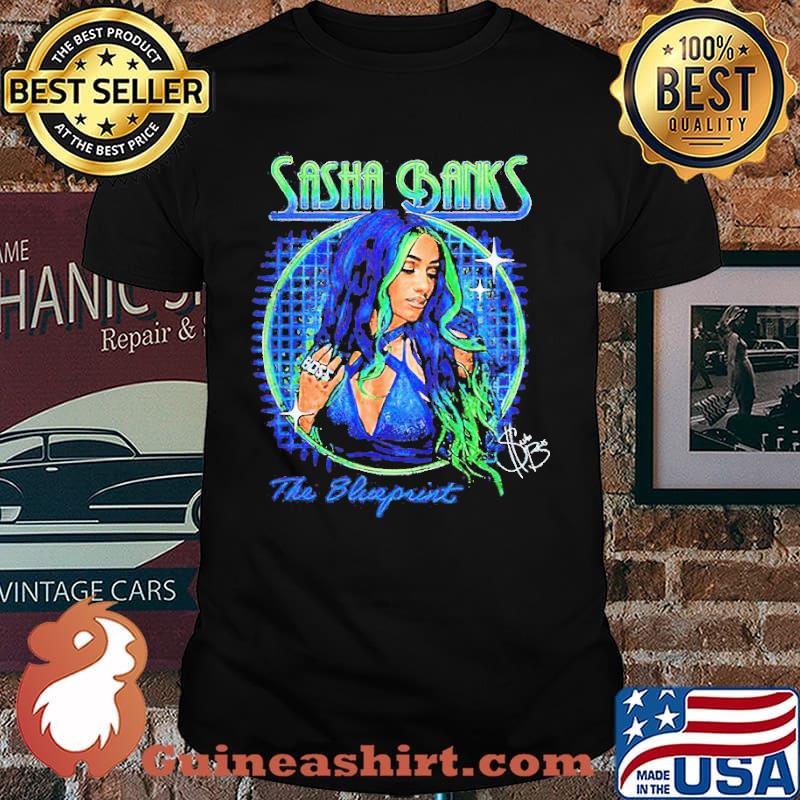 Sasha Banks the blueprint shirt