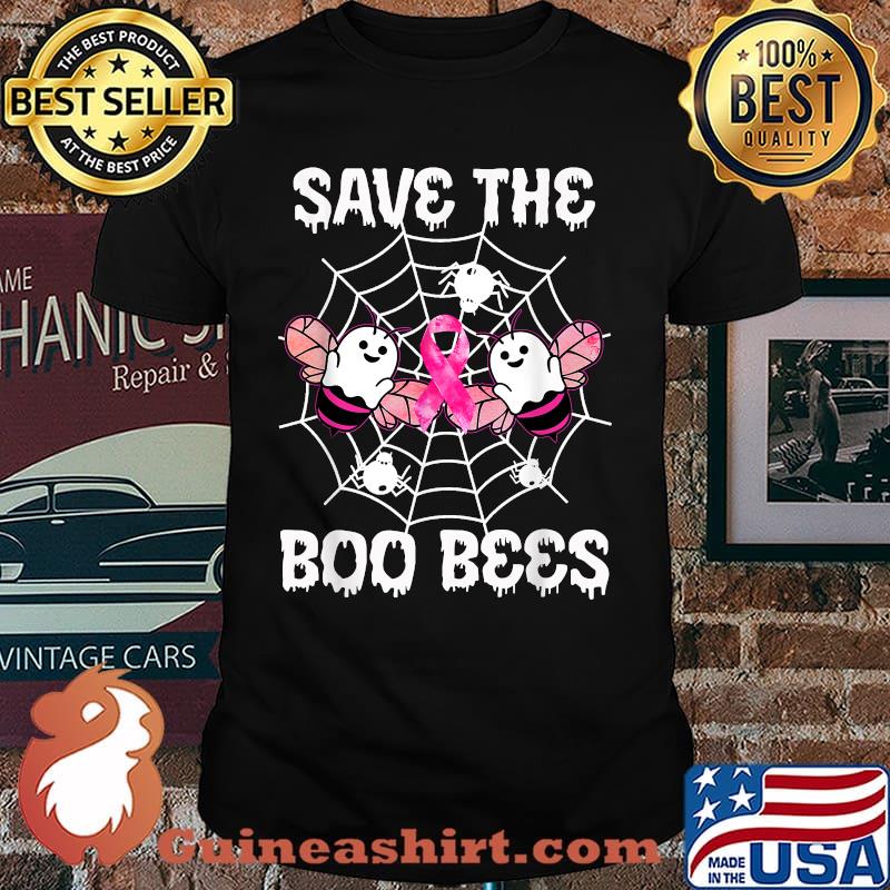 Save The Boo Bees Breast Cancer Anniversary Halloween T-Shirt