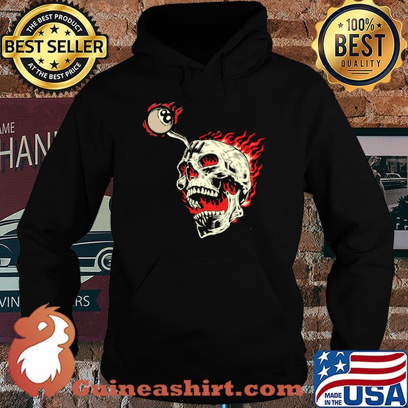 Skull Fire Billiant Shirt Hoodie