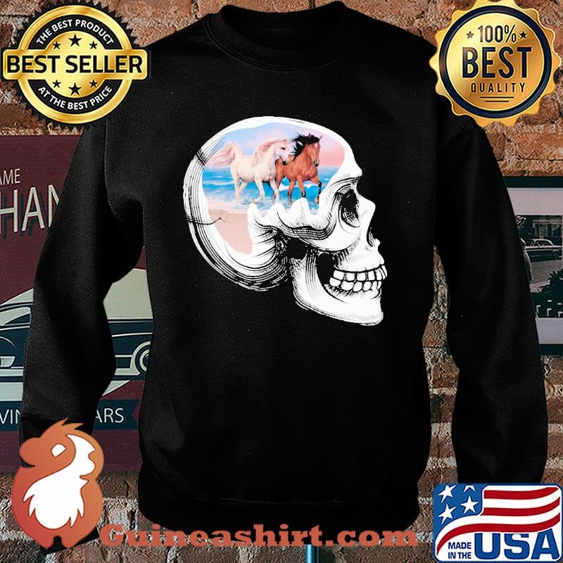 Skull Horse Shirt Sweater