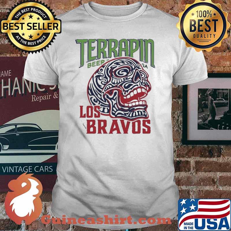 Skull Terrapin Los Bravos Shirt, hoodie, sweater, long sleeve and tank top