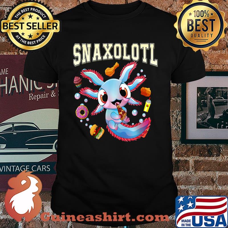 Snaxolotl Food Plush Pet Axolotl T-Shirt