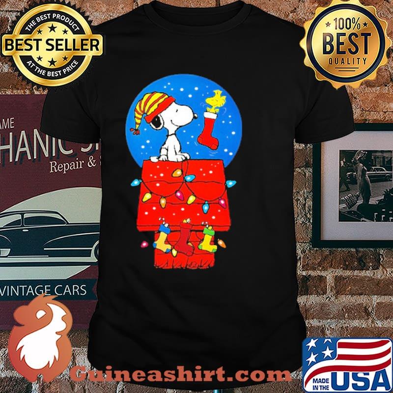 Snoopy & Woodstock Peanuts Christmas Shirt